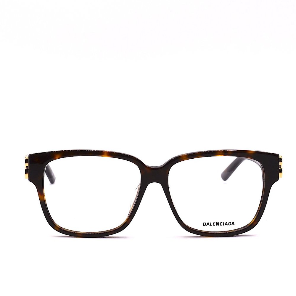 NEW BALENCIAGA BB0104O 002 HAVANA AUTHENTIC EYEGLASSES FRAME - Picture 2 of 15
